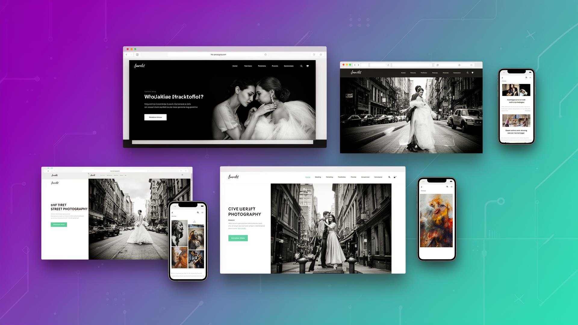 Portfolio Fotografico Online: 10 Esempi Straordinari Creati con AI