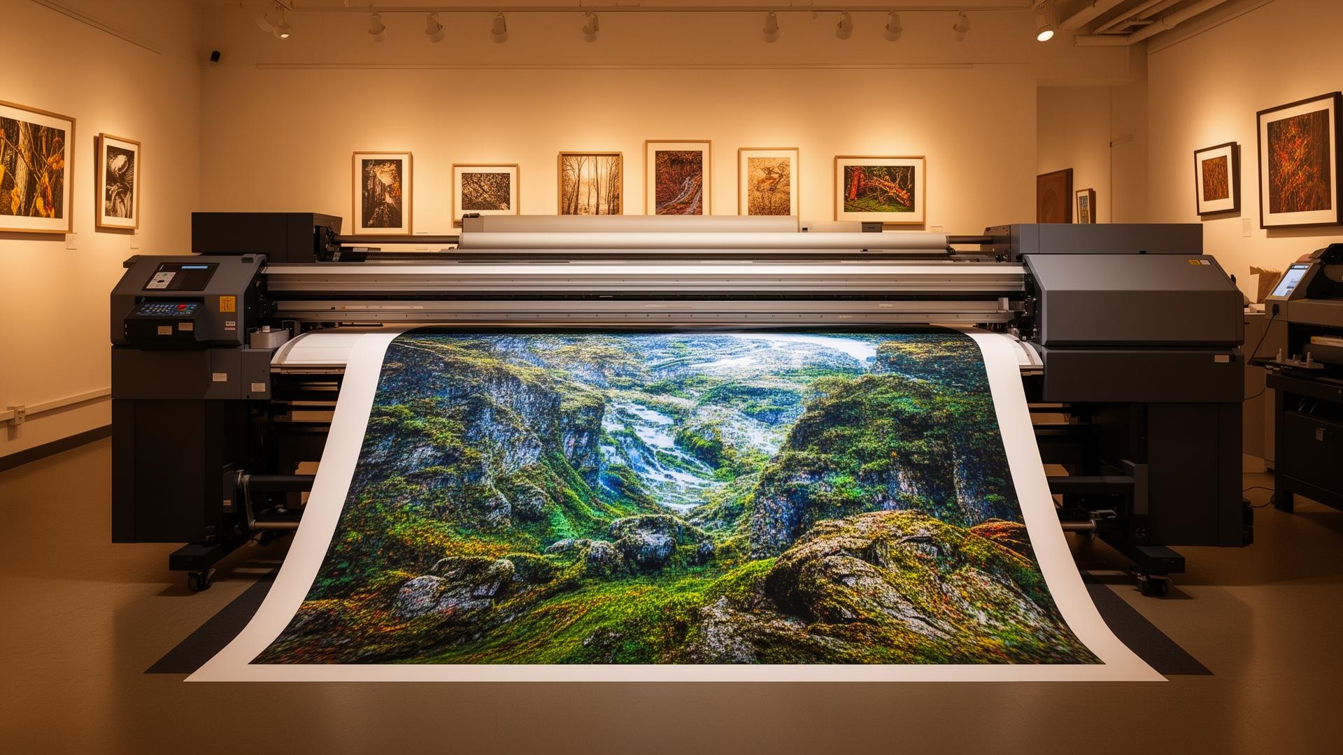 Guida Completa all Upscaling AI per Stampe di Grande Formato