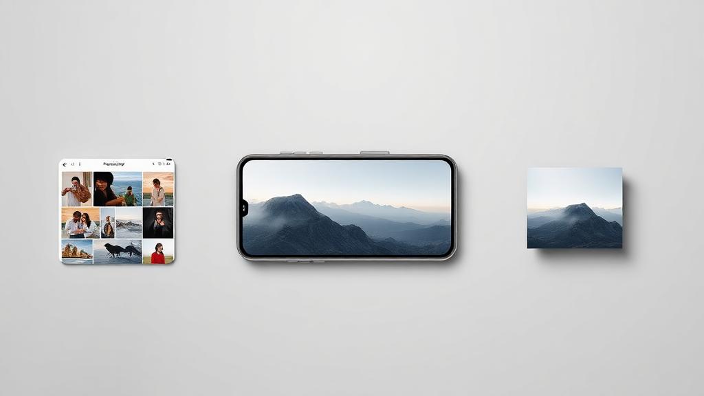 Portfolio responsive su dispositivi mobili