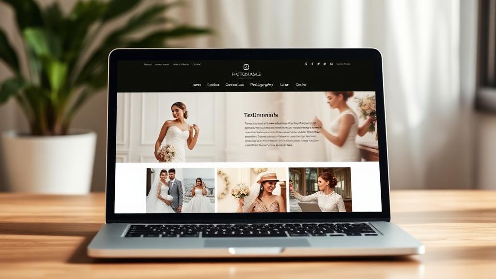 Esempio portfolio fotografo matrimoni